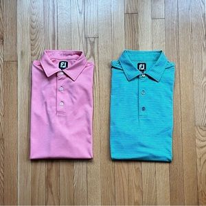 2 FootJoy Golf polos